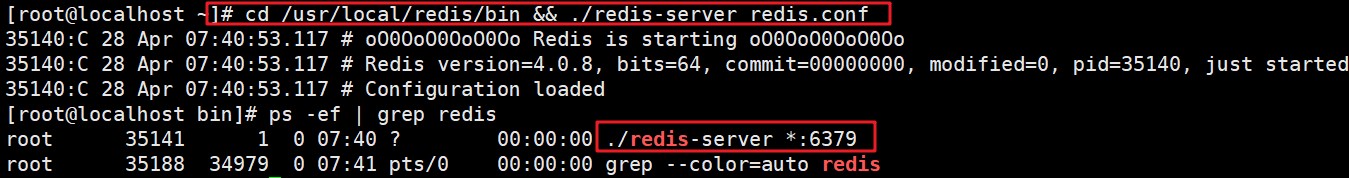 开启单机版Redis