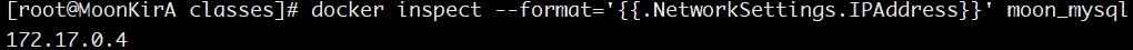 查询mysql的IP
