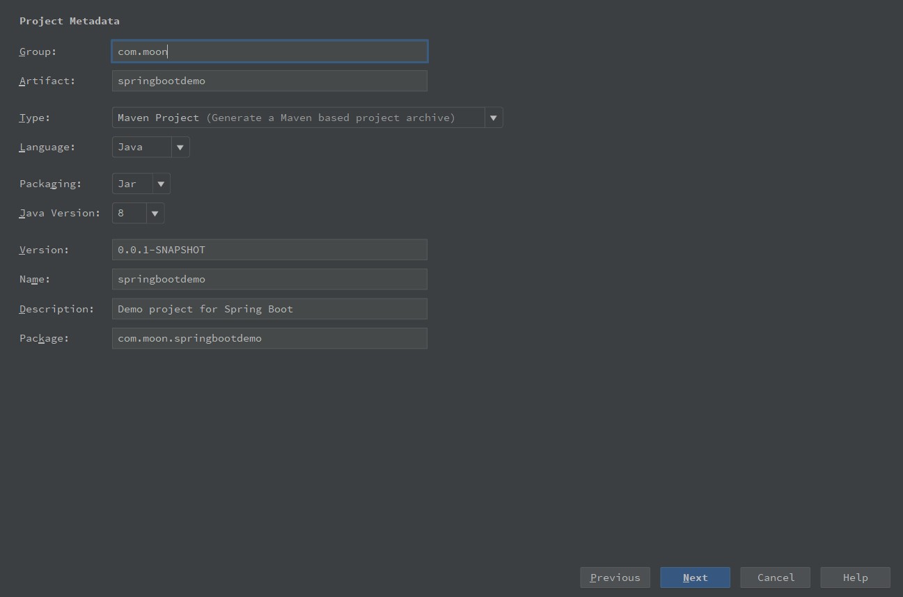 idea创建spring boot2